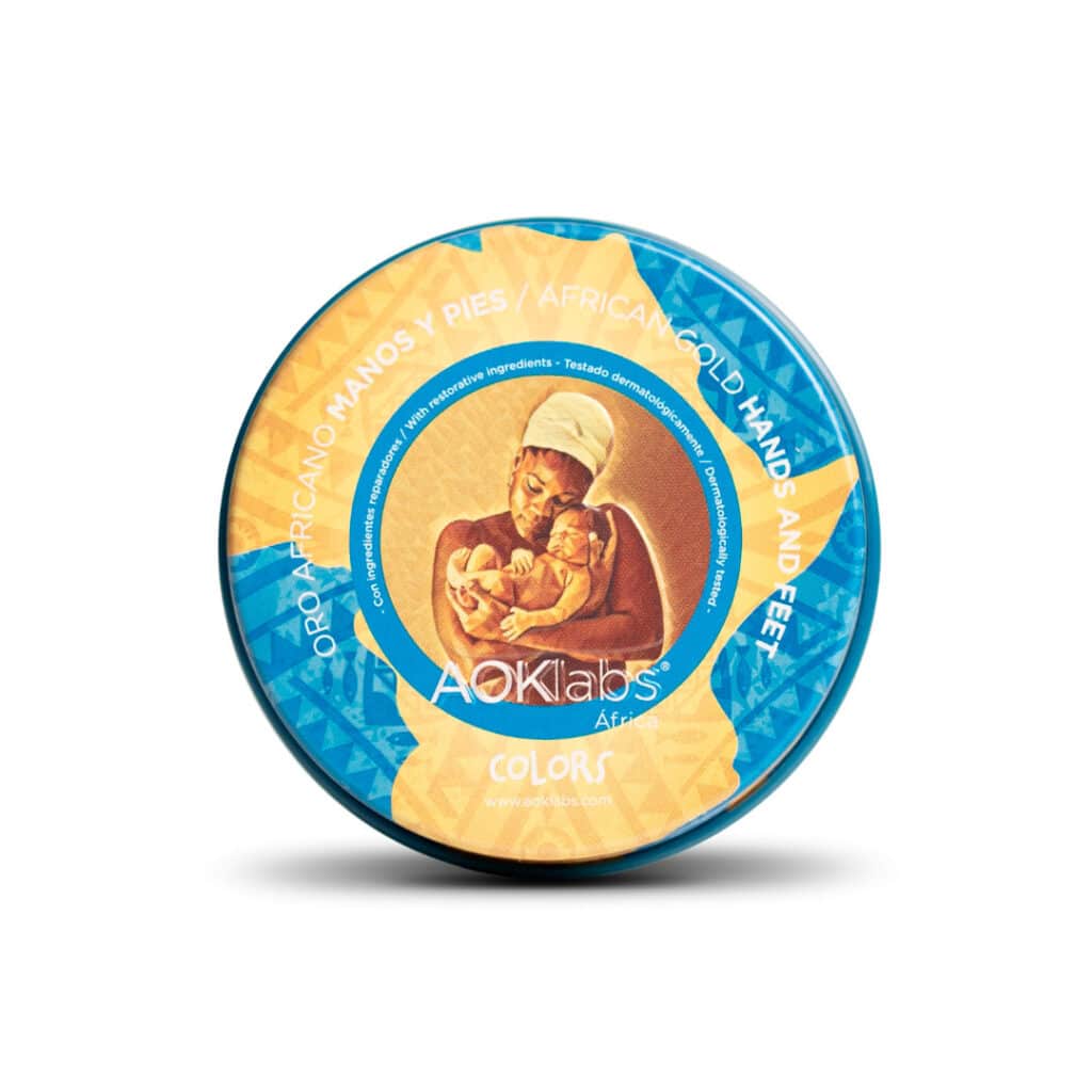 oro africano colors manos y pies